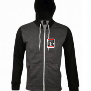 Hoody – A Way Of Life logo (Charcoal/Marl)<br><br>