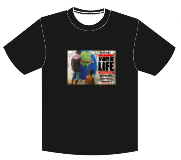 T-Shirt – A Way of Life Poster (Black)<br><br>